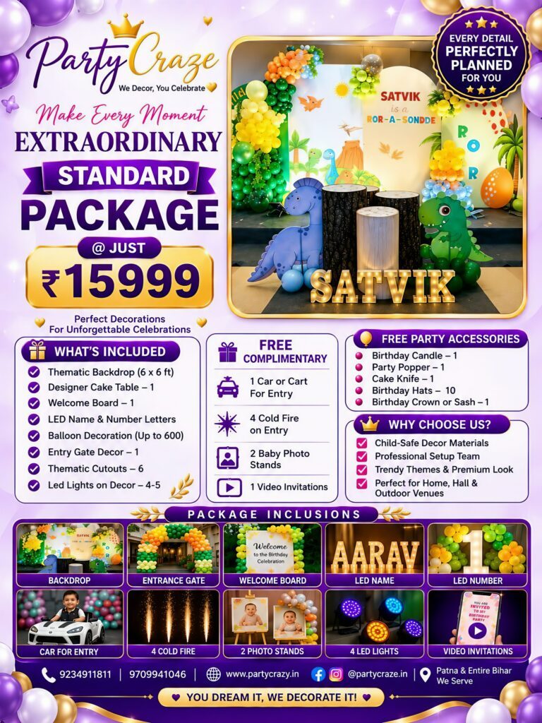 Birthday Party Combo Package 2