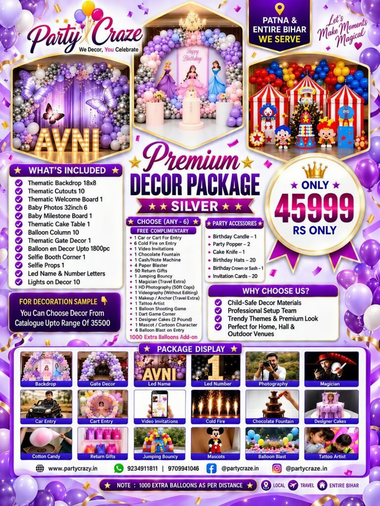 Birthday Party Combo Package 3