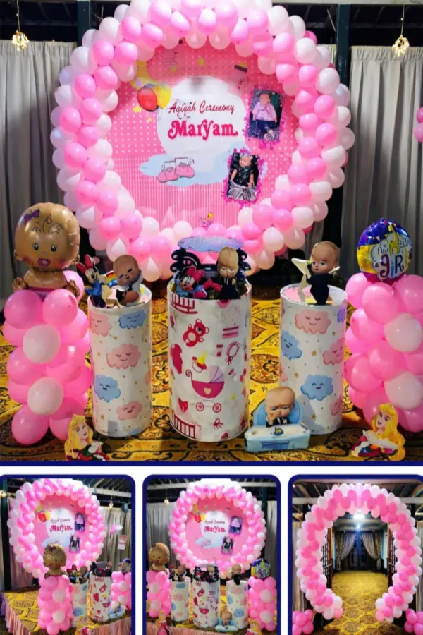 Aqeeqah Ceremony Decor 9