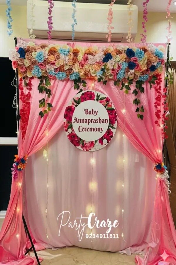 Annaprashan Ceremony Decor 10