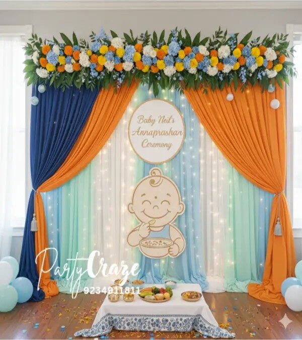 Annaprashan Ceremony Decor 11