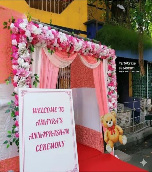 Annaprashan Ceremony Decor 2
