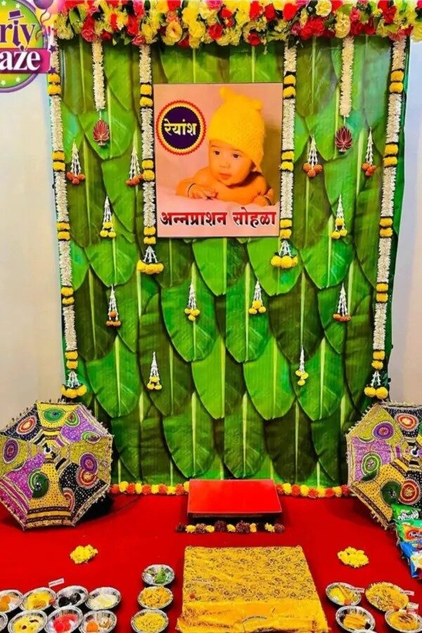 Annaprashan Ceremony Decor 8