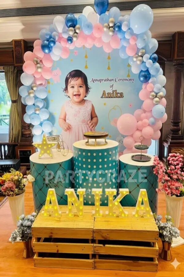 Annaprashan Ceremony Decor 9
