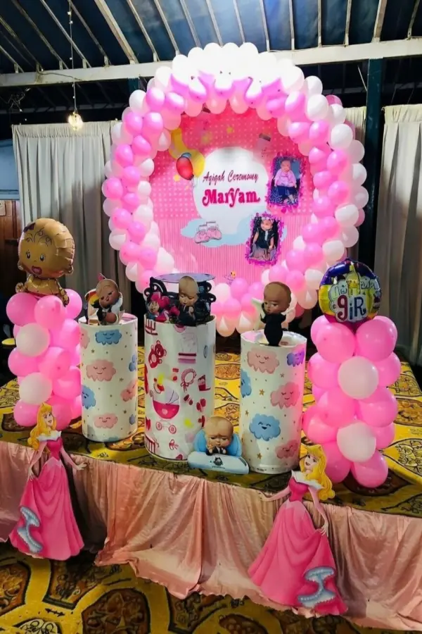 Aqeeqah Ceremony Decor 9