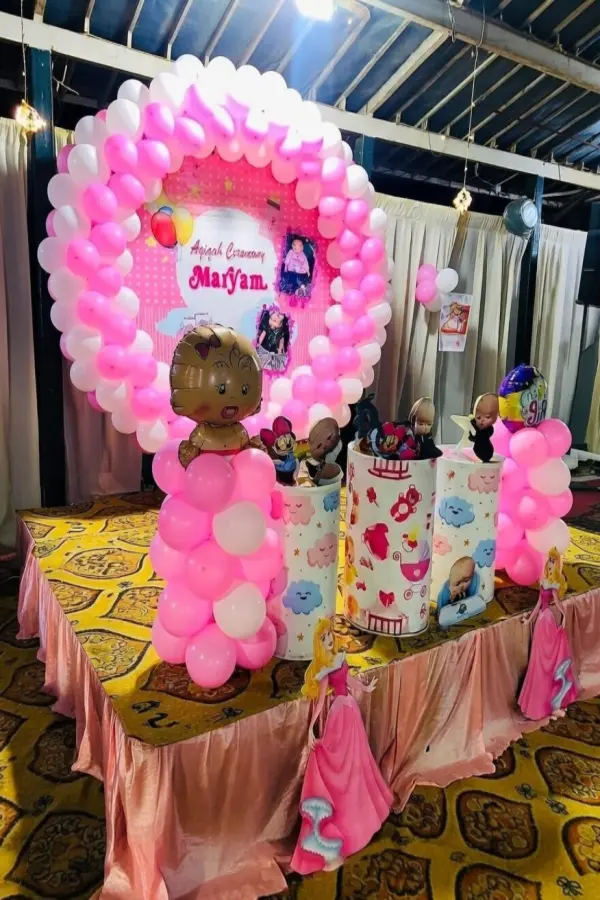 Aqeeqah Ceremony Decor 9