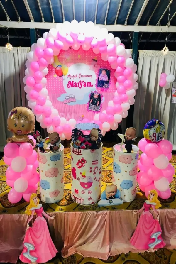 Aqeeqah Ceremony Decor 9