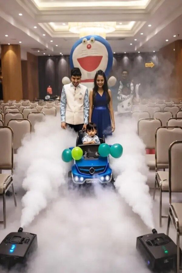 Fog Entry For Birthday Party