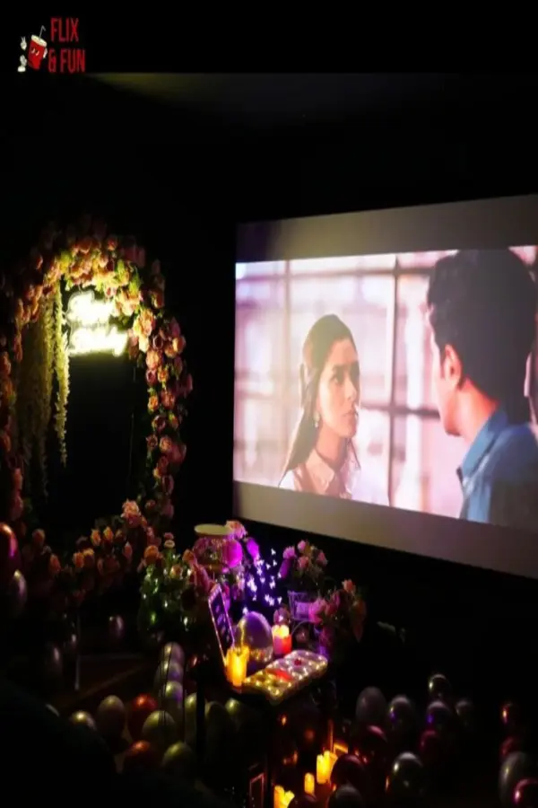 Projector With Screen