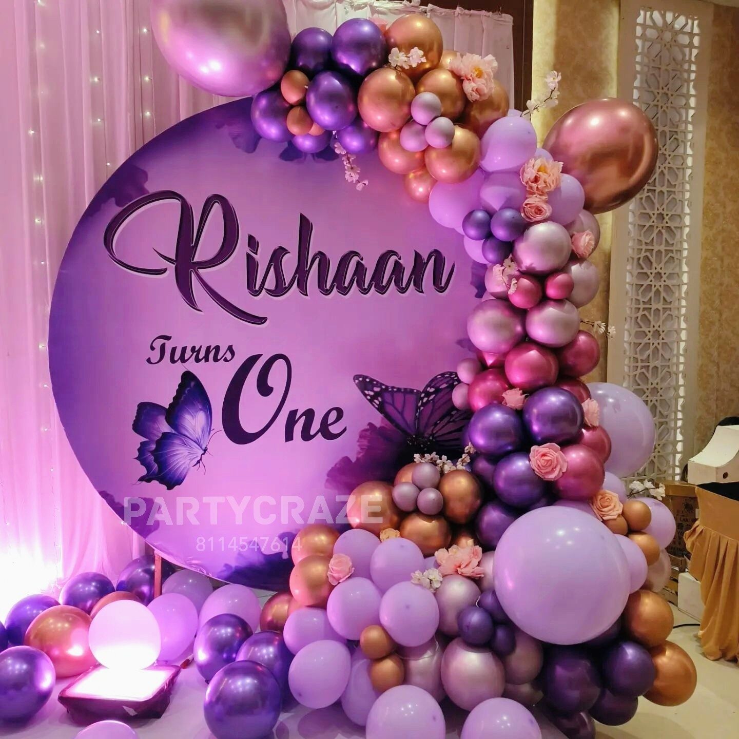 Purple Butterfly Theme