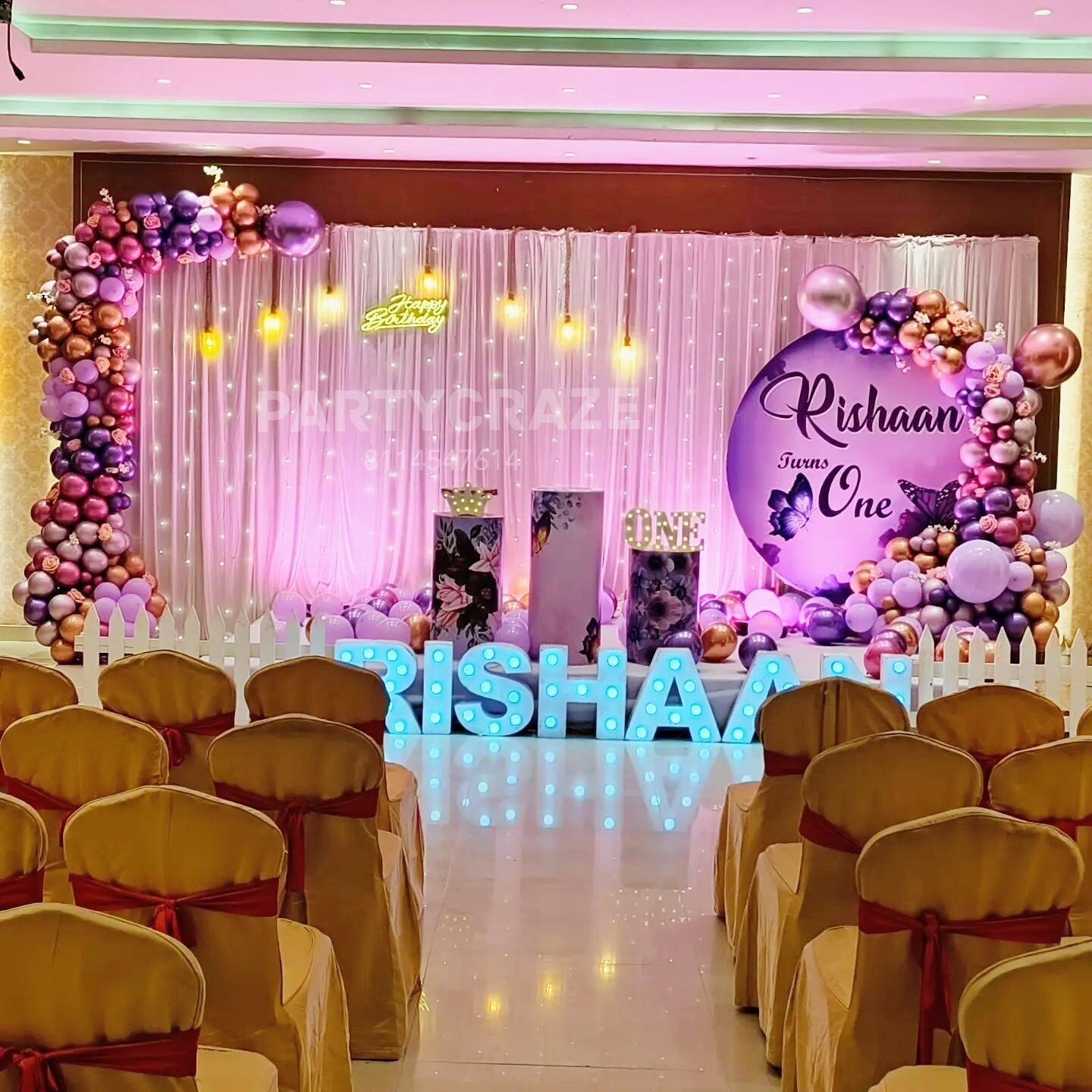 Purple Butterfly Theme