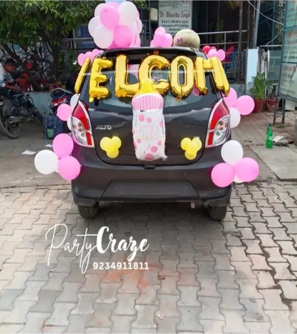 Welcome Baby Car Decor 22