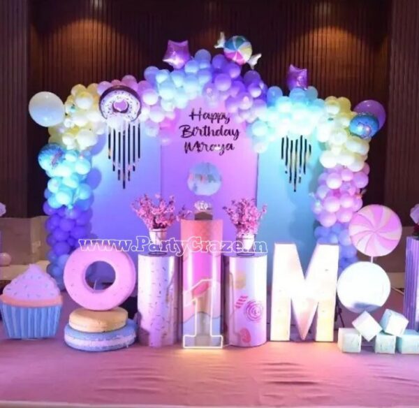 3D Candyland Theme Decoration - 01