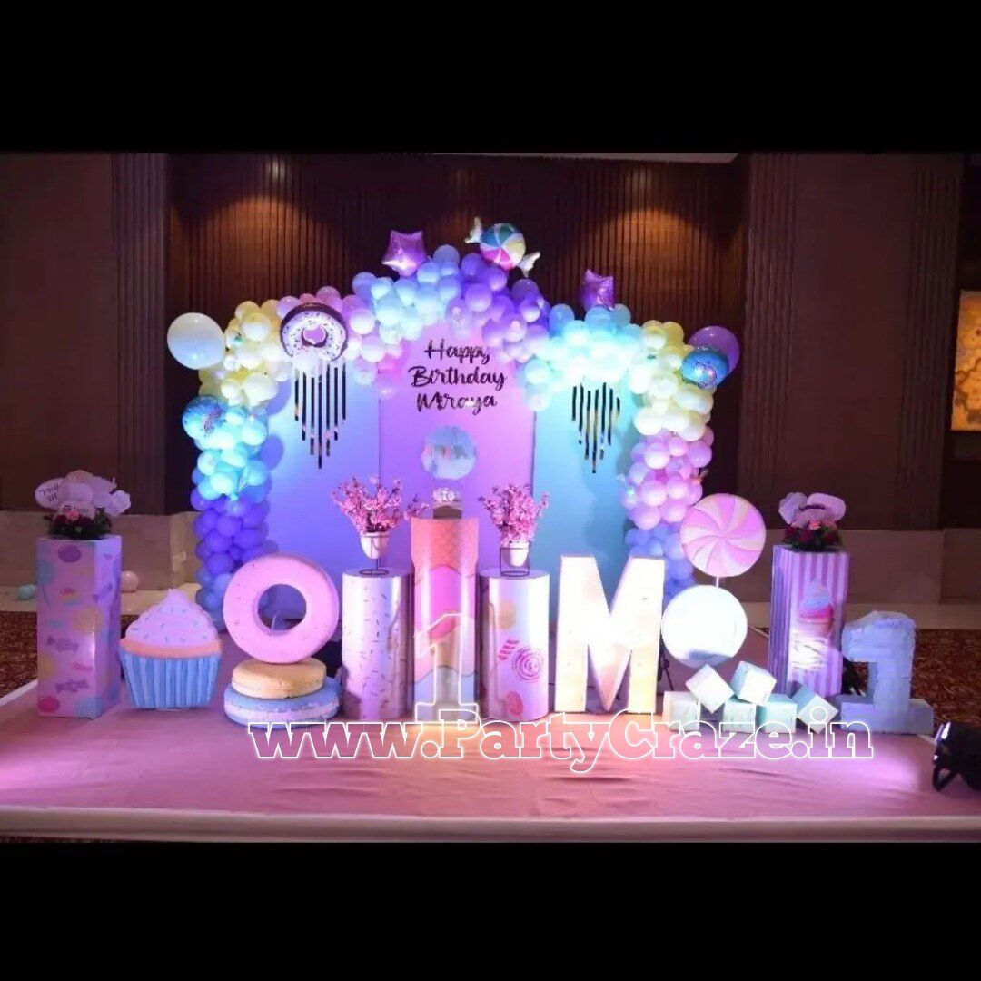 3D Candyland Theme Decoration - 01
