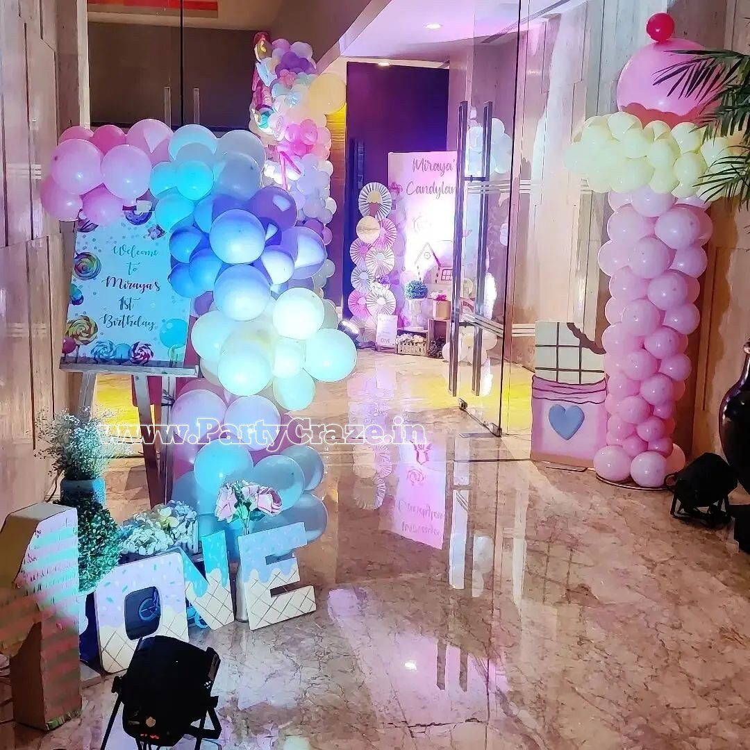 3D Candyland Theme Decoration - 01