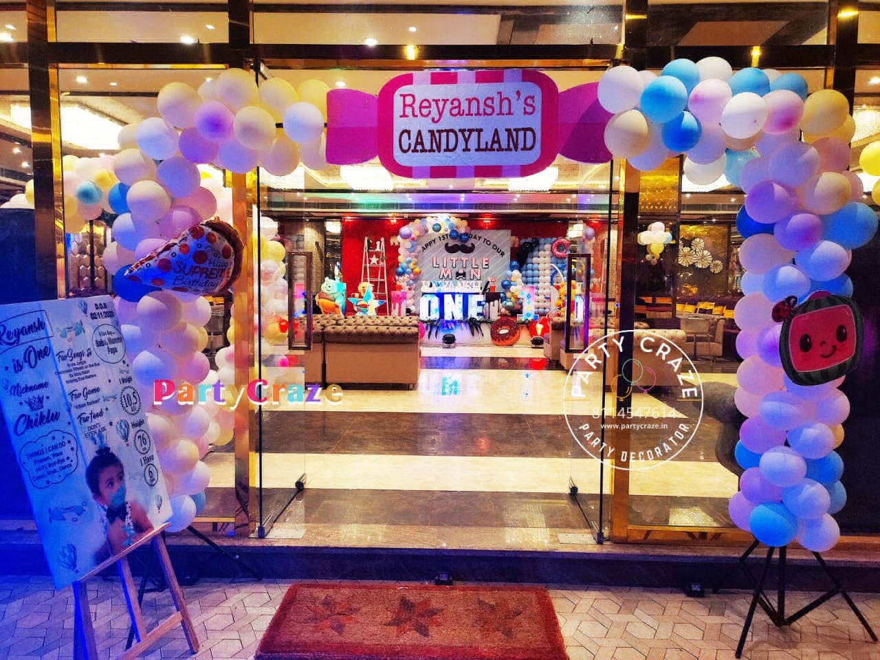 Animal Candyland Theme Decoration - 01