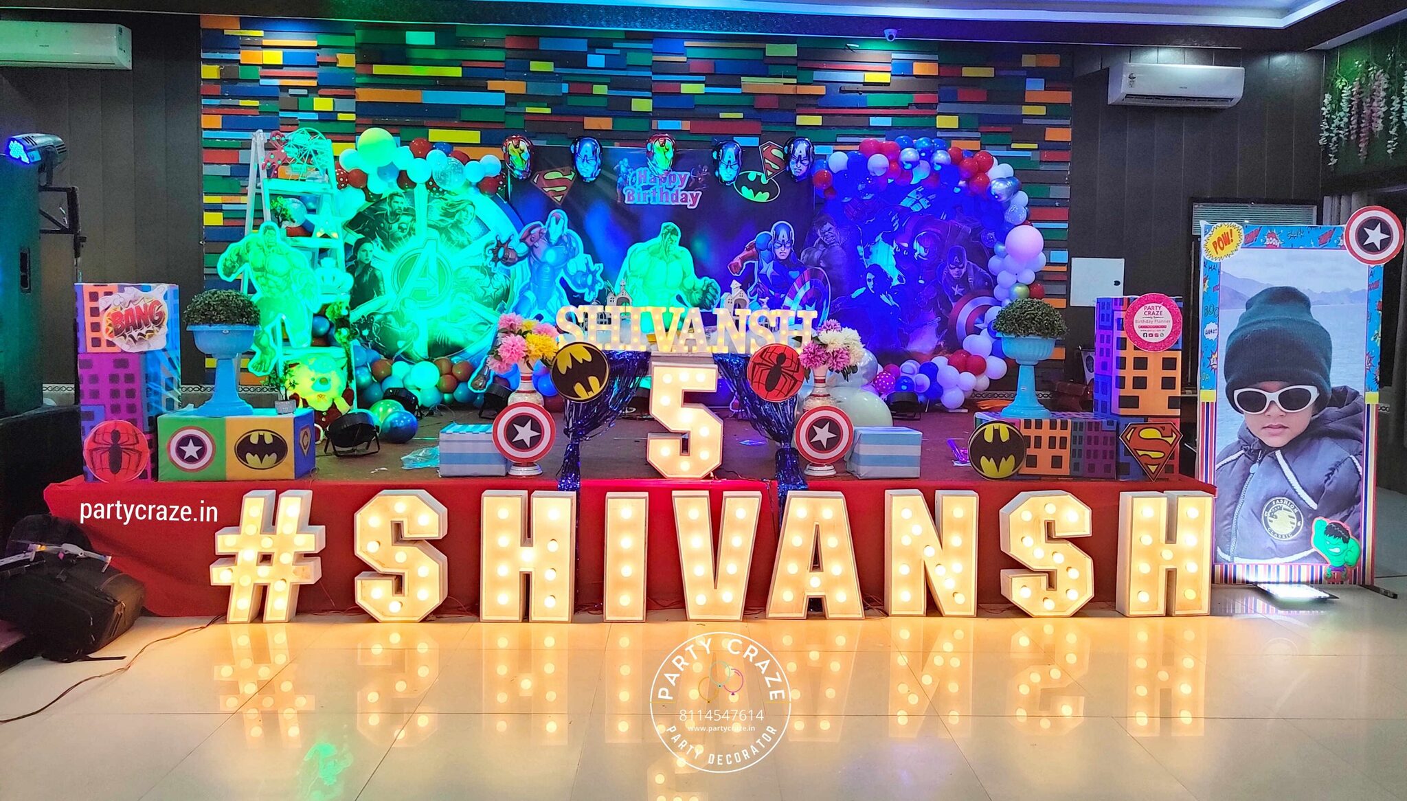 Avengers Theme Decoration - 01