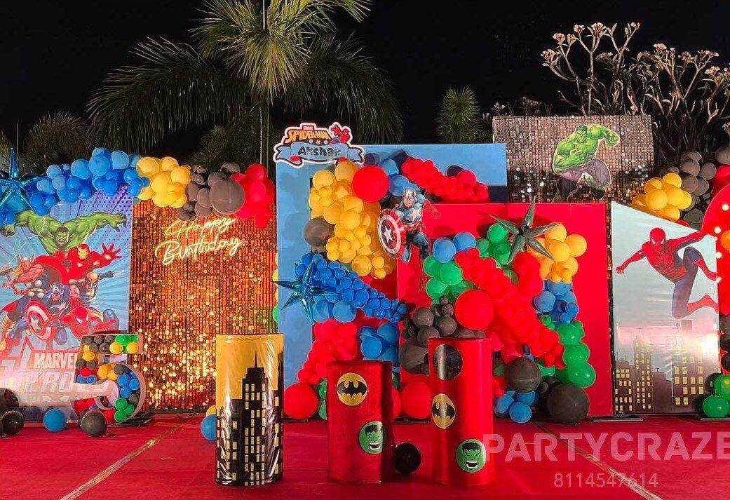 Avengers Theme Decoration - 02