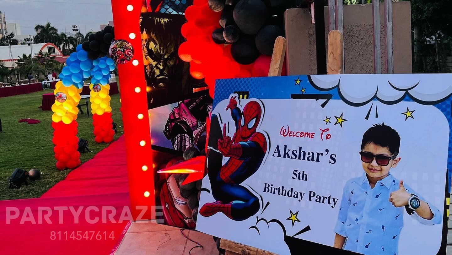Avengers Theme Decoration - 02