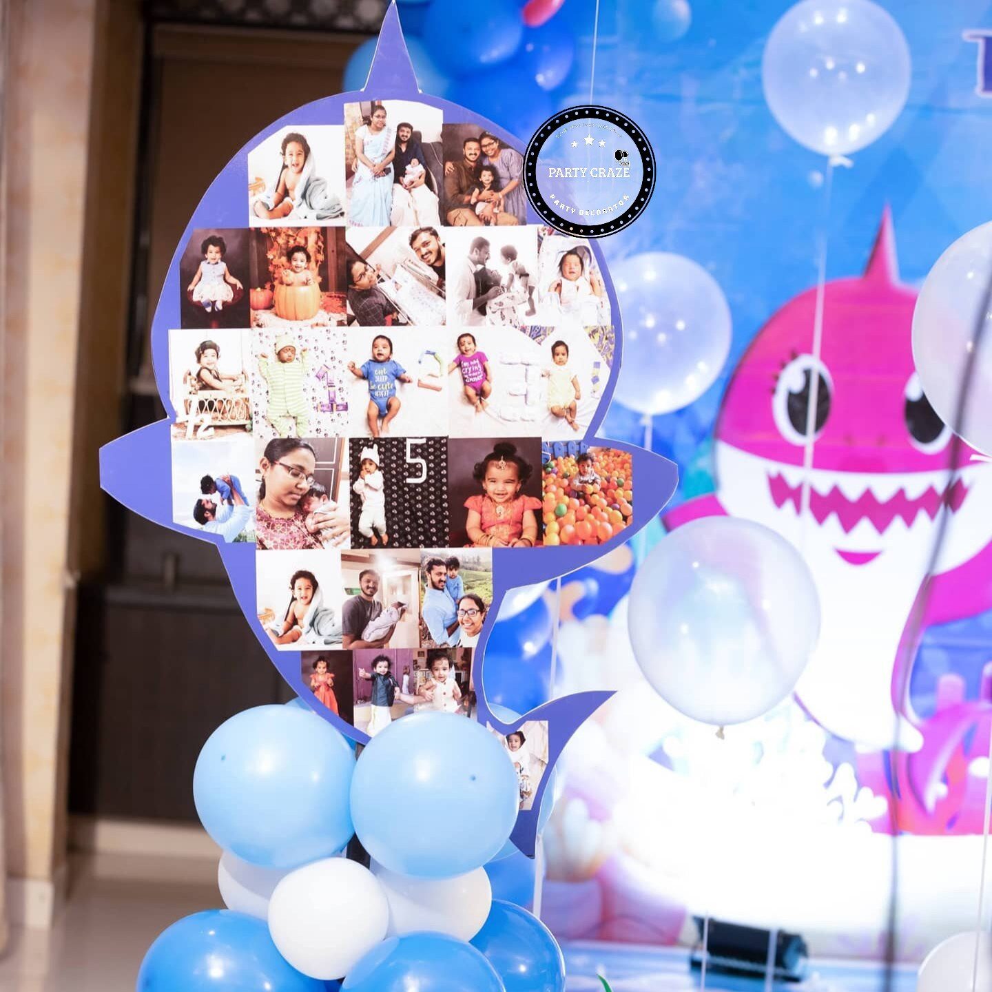 Baby Shark Theme Decoration - 01