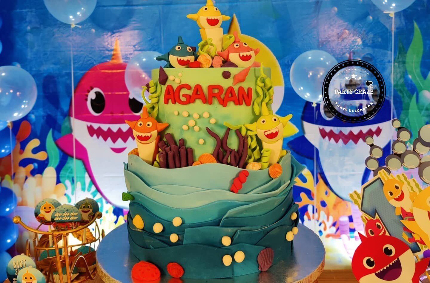 Baby Shark Theme Decoration - 01