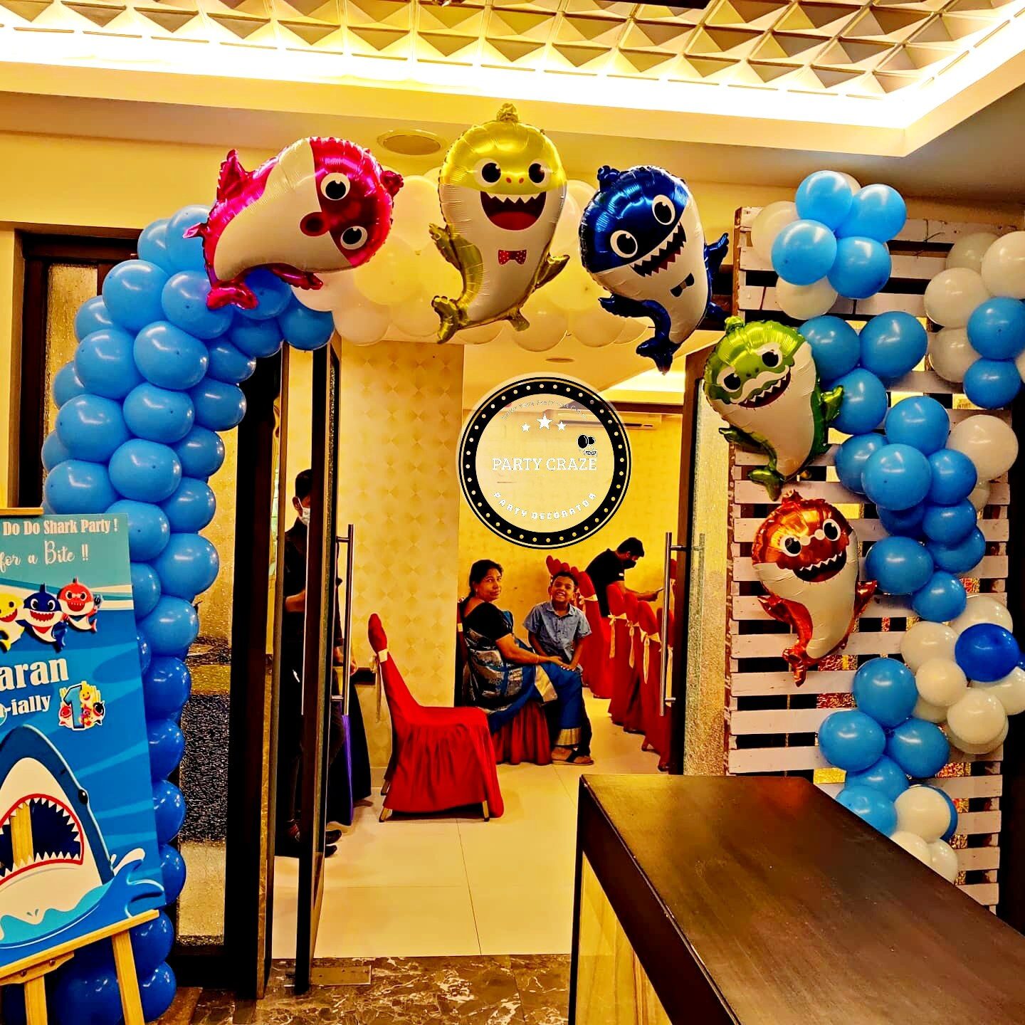 Baby Shark Theme Decoration - 01