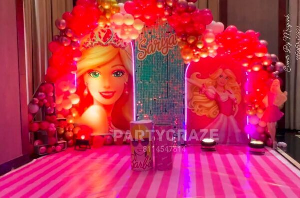 Barbie Theme Decoration - 01