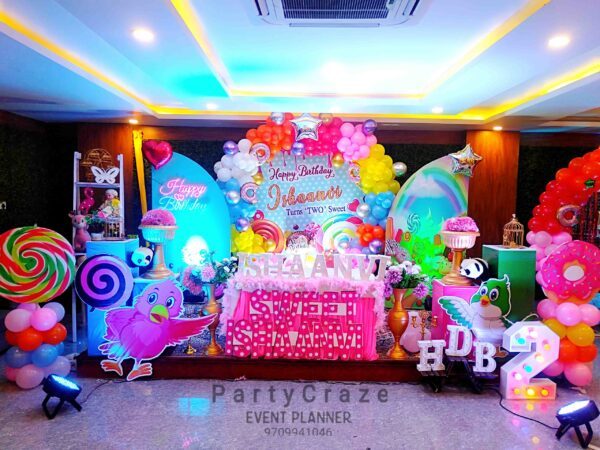 Birds & Candy Theme Decoration - 01