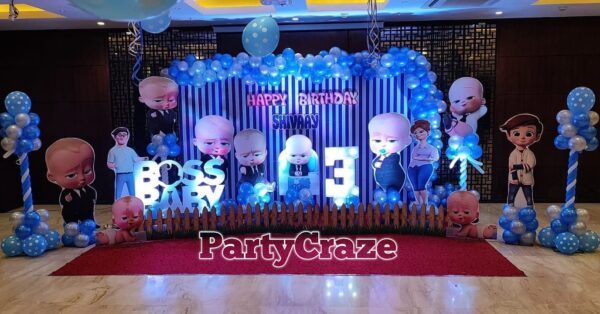 Boss Baby Theme Decoration - 07