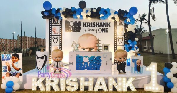 Boss Baby Theme Decoration - 08