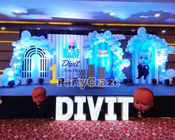 Boss Baby Theme Decoration - 12