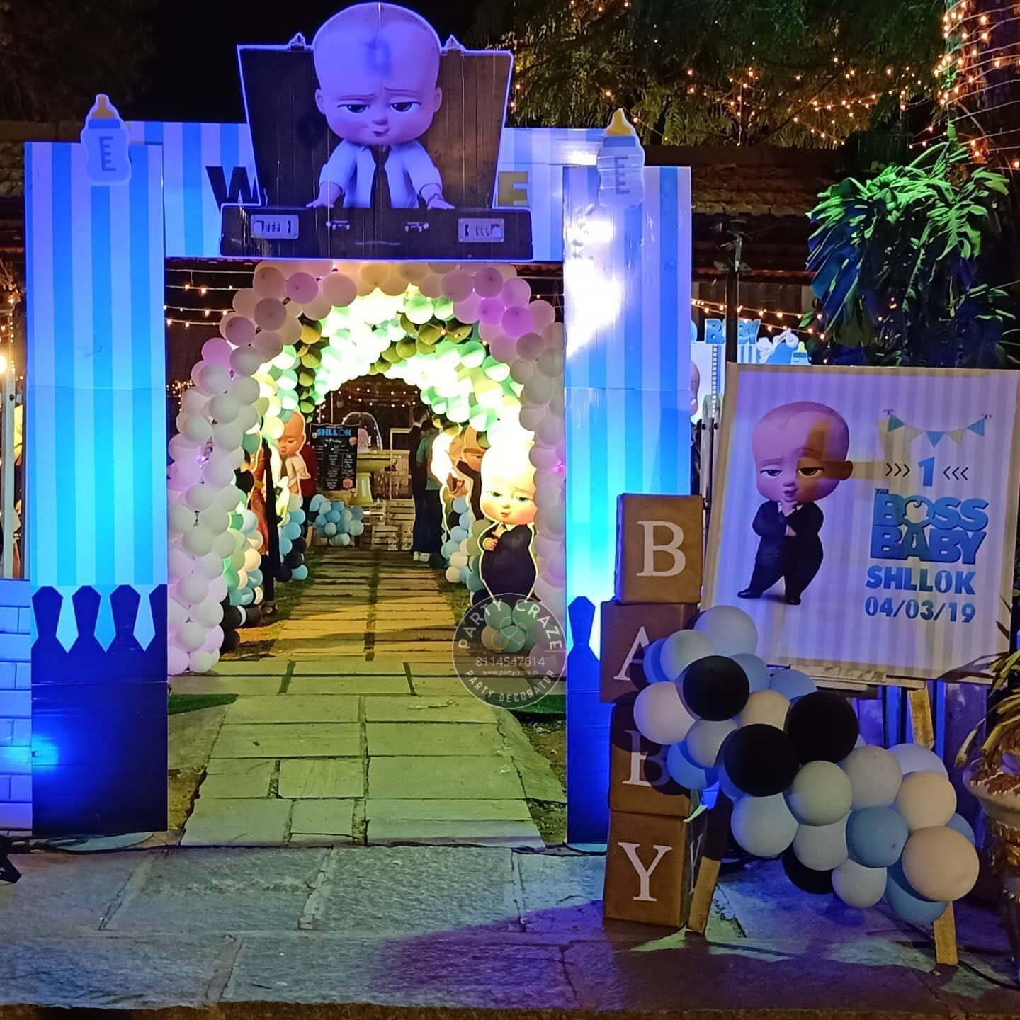 Boss Baby Theme Decoration - 15