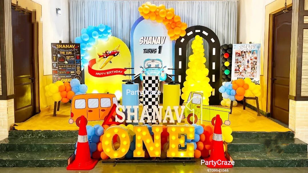 Cars Theme Decoration - 01