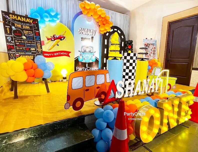 Cars Theme Decoration - 01