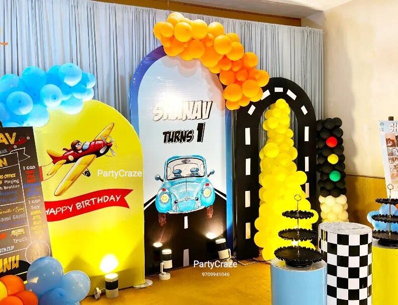 Cars Theme Decoration - 01