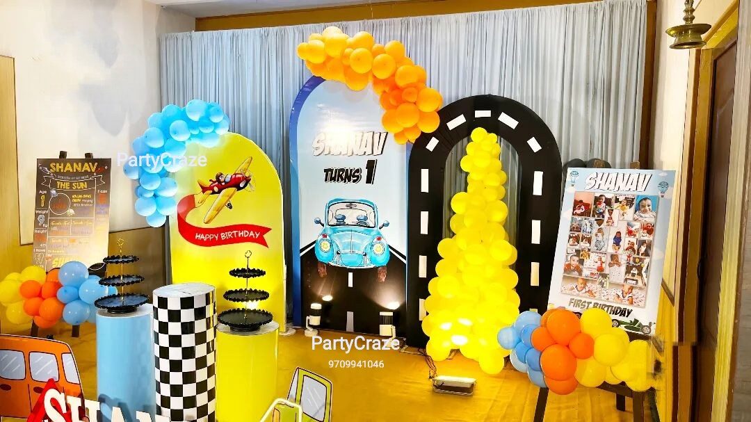 Cars Theme Decoration - 01