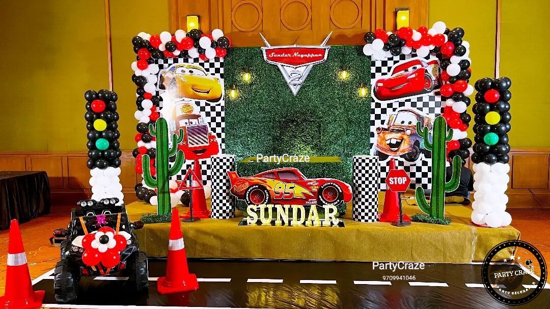 Cars Theme Decoration - 02