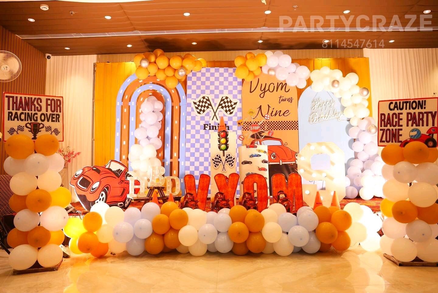 Cars Theme Decoration - 04