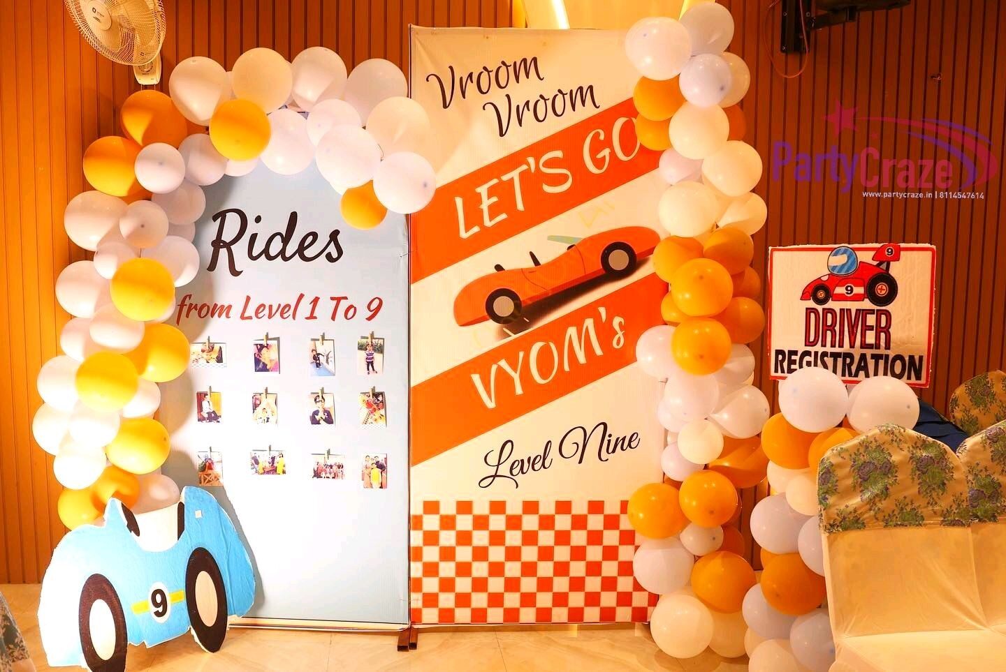 Cars Theme Decoration - 04