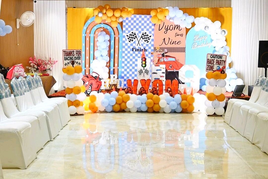 Cars Theme Decoration - 04