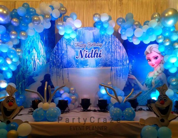 Frozen Theme Decoration - 01