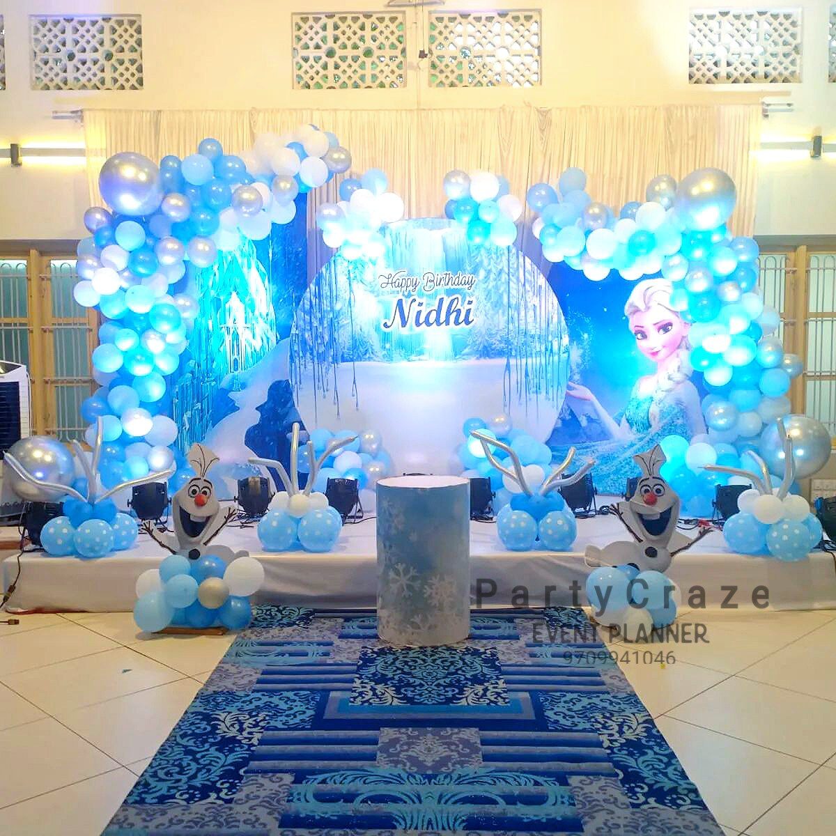 Frozen Theme Decoration - 01