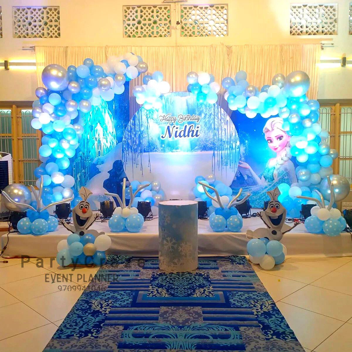 Frozen Theme Decoration - 01