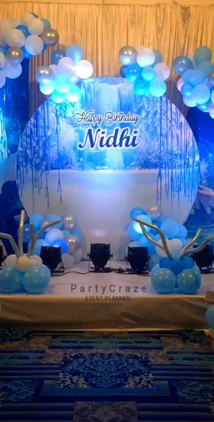Frozen Theme Decoration - 01