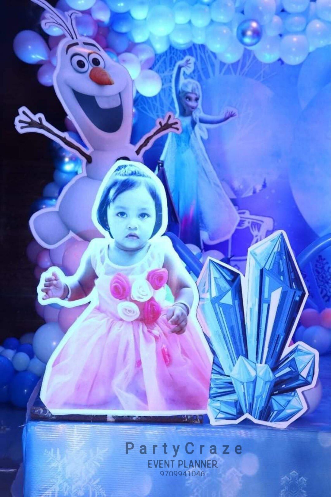 Frozen Theme Decoration - 02