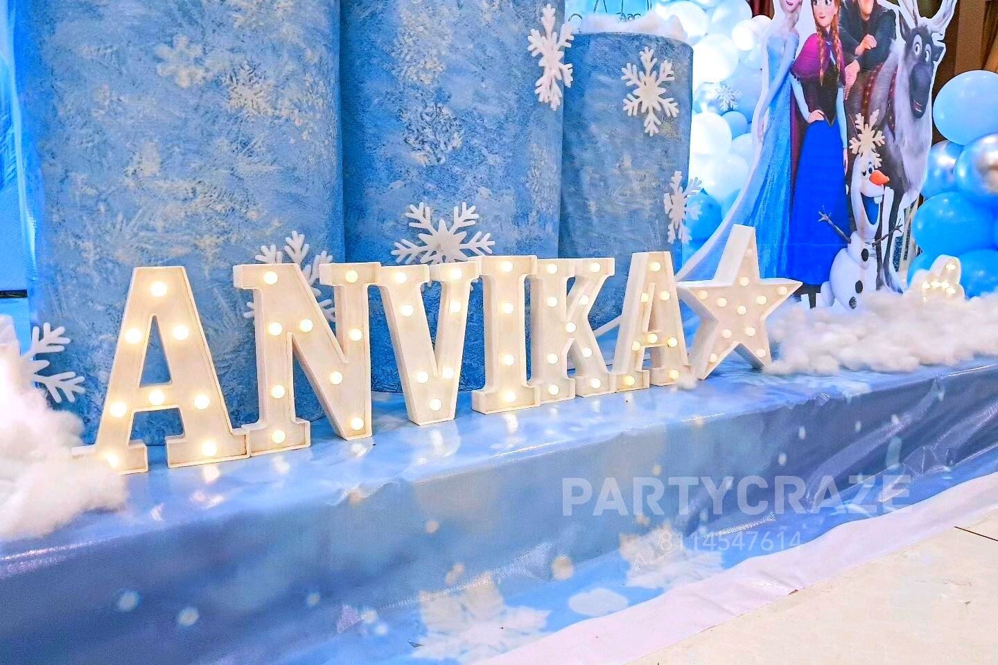 Frozen Theme Decoration - 03