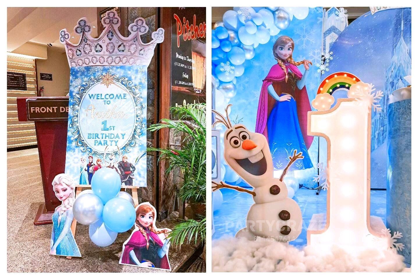 Frozen Theme Decoration - 03