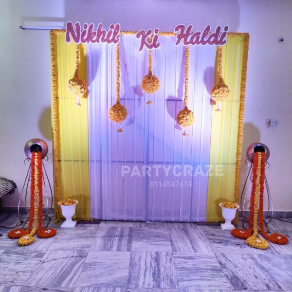 Haldi Decoration - 07