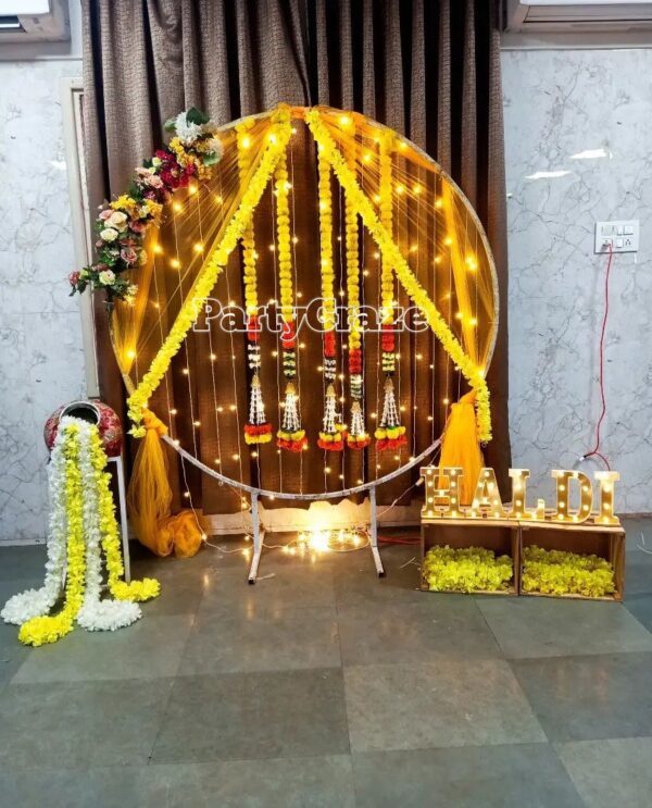 Haldi Decoration - 08