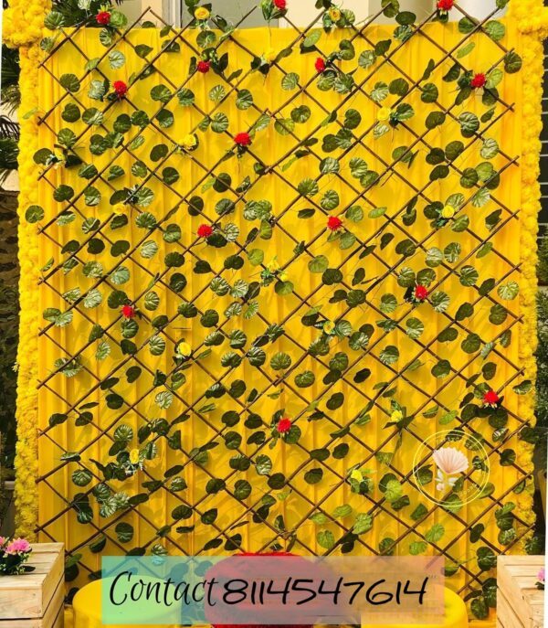 Haldi Decoration - 10